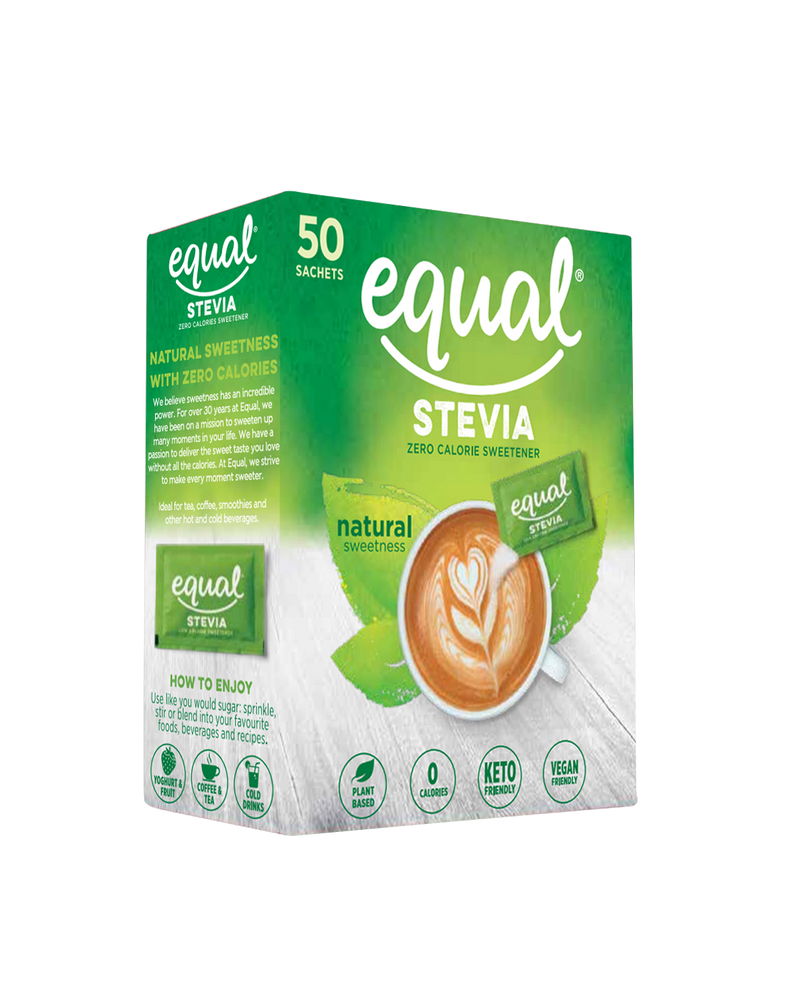 Equal Stevia Sachet Box